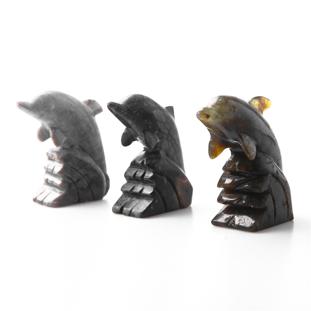 Carved Dolphins