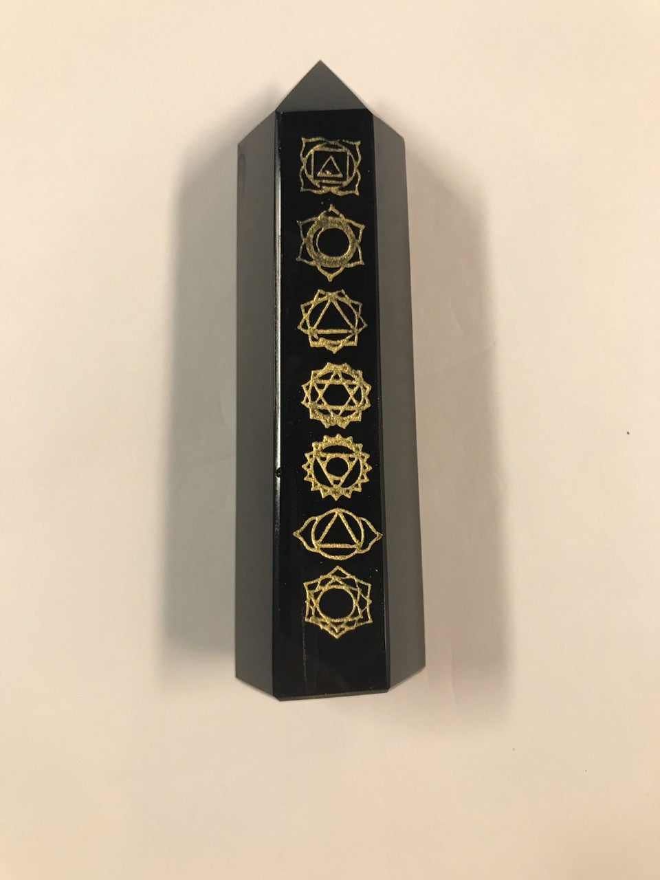 Black Obsidian Point Chakras