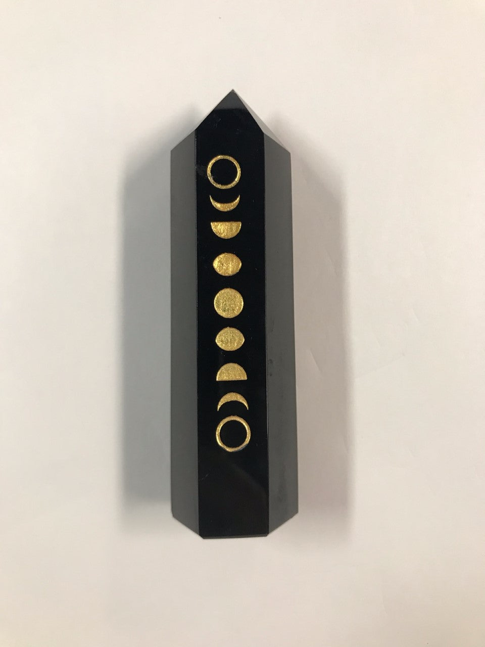 Black Obsidian Point Moon phases